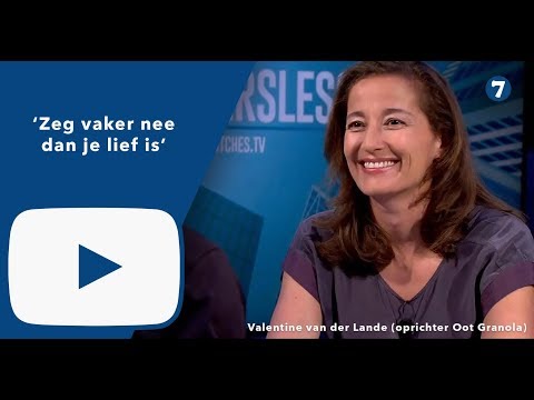 Valentine van der Lande — Hoe bouw je aan een succesvolle onderneming? 5 ondernemersle