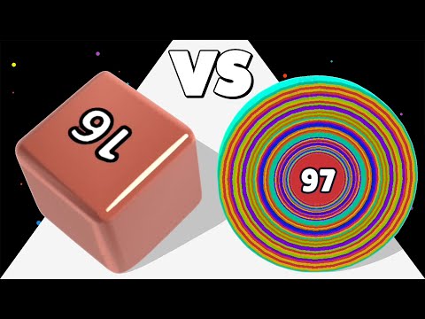 LEVEL UP CIRCLE (vs) MARBLE RUN 3D - Satisfying ASMR Gameplay 2024!