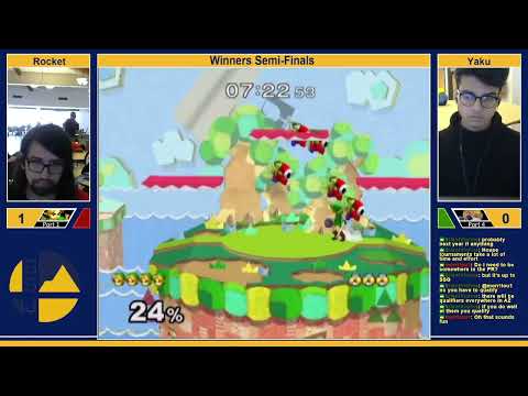 Lumber Smash #3 - Rocket (Young Link) vs Yaku (Sheik) - Winners Semi-Final