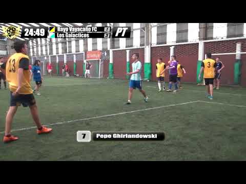 Rayo Vayacaño FC 5 Vs Los Galacticos 5