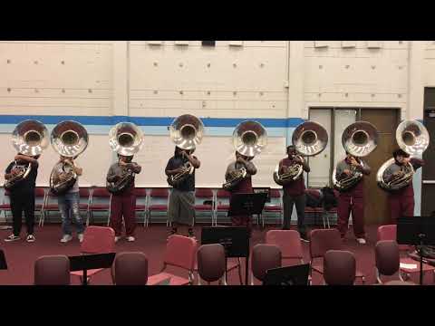 Texas Southern University Tuba Section - “PlatinumFunk” - Moments.