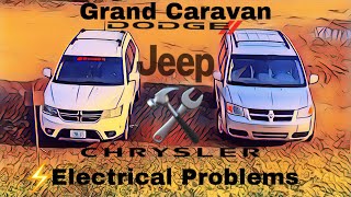 Grand Caravan Electrical Problems TIPM PCM ABS