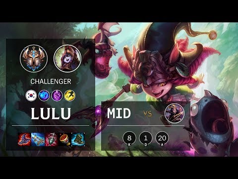 Lulu Mid vs LeBlanc - KR Challenger Patch 10.12