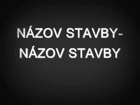 Názov Stavby- Názov Stavby