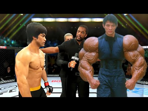 PS5 | Bruce Lee vs. Titan Jet Fighter (EA Sports UFC 4)