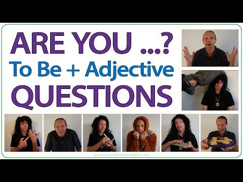 Questions in English using: Are you + Adjective? + Speaking Practice Exercise | Learn English