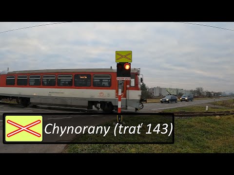 Rairoad crossing ● Chynorany (track 143) ● 7/1/2023