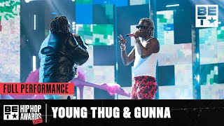 Young Thug &amp; Gunna Perform &quot;Tick Tock&quot;, &quot;Too Easy&quot; &amp; &quot;Ski&quot; | Hip Hop Awards ‘21