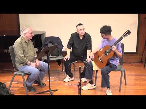 Guitar Masterclass with Alvaro Pierri | XI Chuanping 郗傳平