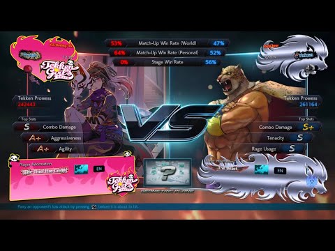 Kunimitsu Vs King ( Tekken 7 Session Fights )
