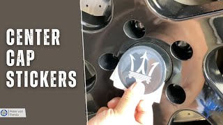 Easiest Way to Get Custom Center Caps