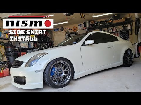 G35 Nismo Side Skirt Install