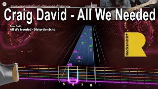 Craig David - All We Needed - Rocksmith+ BETA Lead 1440p