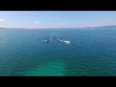 Old Vs New! The CX takes on the new DNA on the glassy waters of Lake Bracciano, Italy