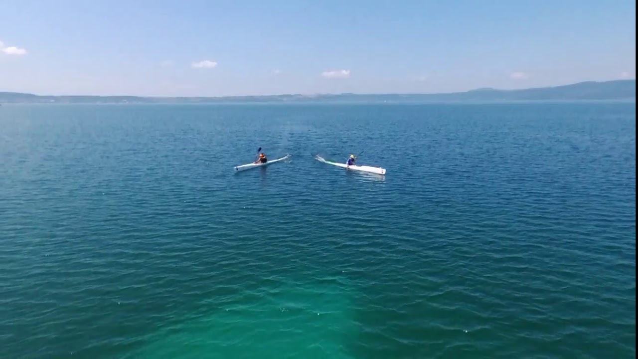 Old Vs New! The CX takes on the new DNA on the glassy waters of Lake Bracciano, Italy