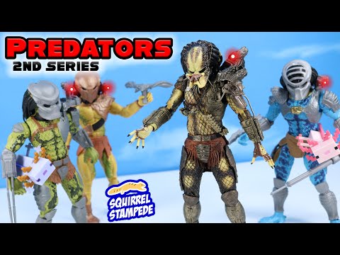 Predator Collection Action Figures 2nd Lanard Series vs NECA Review!