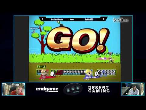 SP15 Pools - Mexicutioner (Peach/Fox) vs Bethel3D (Toon Link)