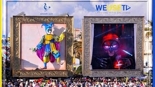 preview picture of video 'Carnevale di VIareggio 2015 - Timelapse dal carro di Massimo Breschi'