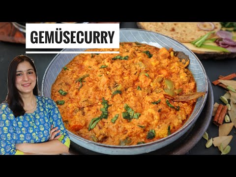 Cremiges GEMÜSECURRY - das beste Rezept 💯 - Indische Rezepte