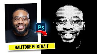 How to Create Halftone Portrait Effect in Photoshop