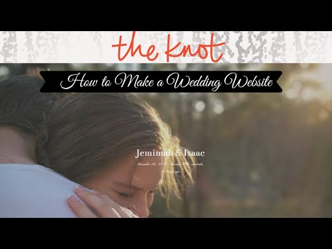 The Knot Wedding Website Finder