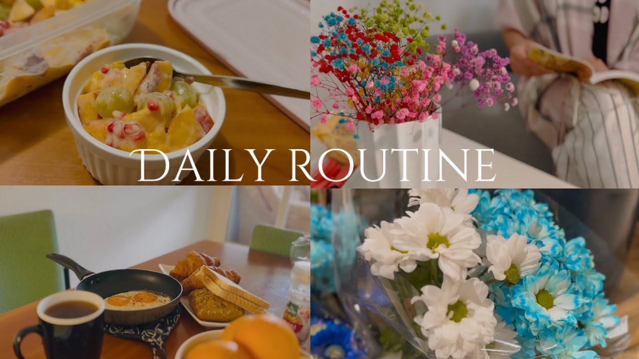 Daily routine/ study/ cleaning/ shopping/ cooking