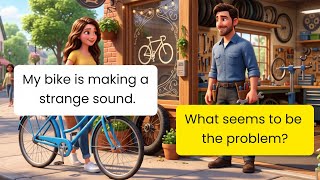 English Conversation Practice for Beginners ✌️| Daily Life Conversation ✅| Bycycle Repair English 💯