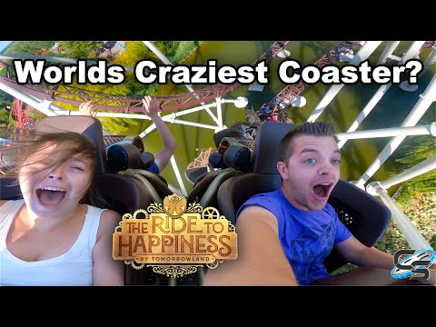 Taylor & Sarah Lose Their Minds on Ride to Happiness | First Time Reaction to MACK's Extreme Spinner