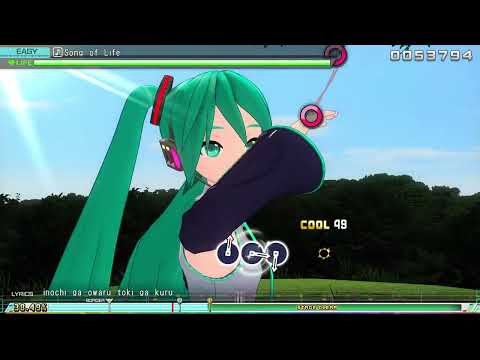 [Project DIVA Mega Mix+] Song of Life Easy Difficulty