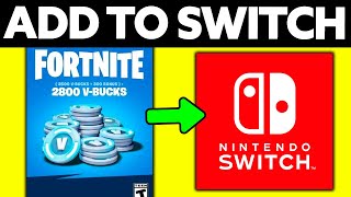 How To Add V Bucks Gift Card on Switch (2024)