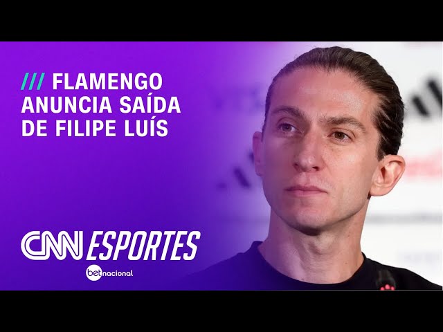 Flamengo anuncia saída de Filipe Luís | CNN NOVO DIA
