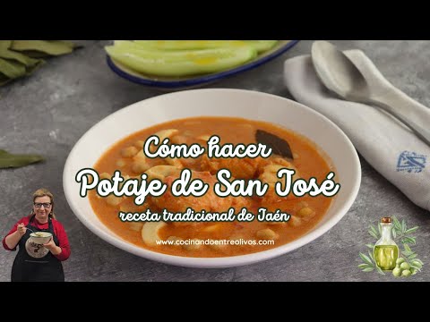 Potaje de san José I Receta tradicional de Jaén
