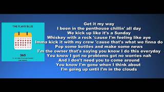 The Flavr Blue - 365 (Ft. Jay Park &amp; Cha Cha Malone) [Lyrics]