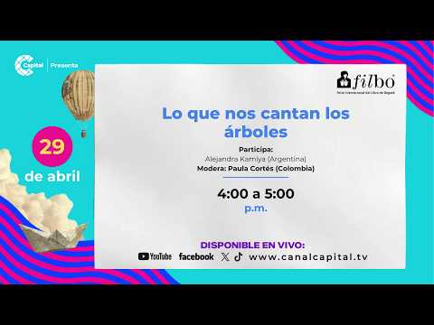 Conversatorio: Lo que nos cantan los árboles con Alejandra Kamiya