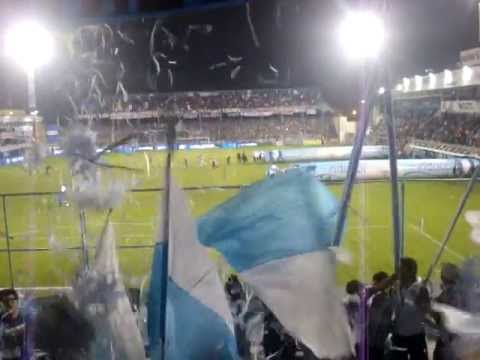 "Recibimiento de Atletico Rafaela 0 vs. San Lorenzo 0" Barra: La Barra de los Trapos &bull; Club: Atlético de Rafaela