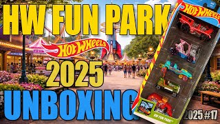 Unboxing the Cool "HW FUN PARK" 5-Pack! | Hot Wheels 2025