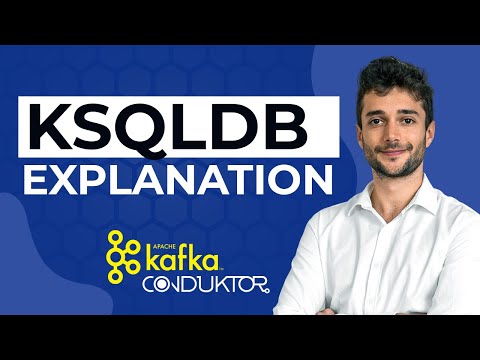 How does Confluent ksqlDB (ex KSQL) work in Apache Kafka?