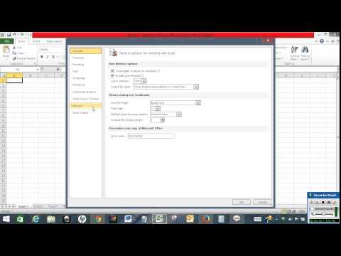 Enable Macro in Excel 2010