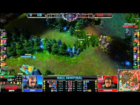Sergio's Dream vs UBEAST | Game 2 semifinals NACC 2014 | SGD vs UB G2