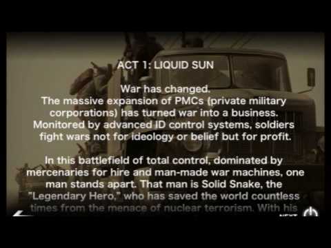 Metal Gear Solid Touch Lite Application Review