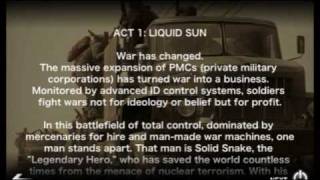 Metal Gear Solid Touch Lite Application Review