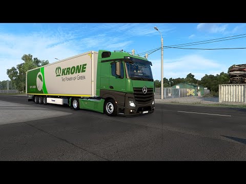ETS2 1.40 - Euro Truck Simulator 2 - Mercedes Actros MP4 - Craiova (RO) to Stip (SK)