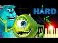 If I Didn T Have You MONSTERS INC Theme Piano Tutorial
