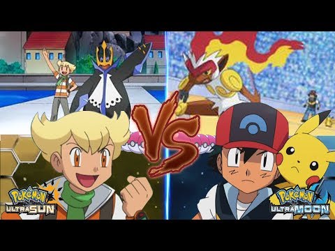 Pokemon Battle USUM: Ash Vs Barry (Barry Vs Ash Sinnoh)