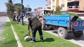 Tire’de bayram öncesi temizlik ve bakım seferberliği