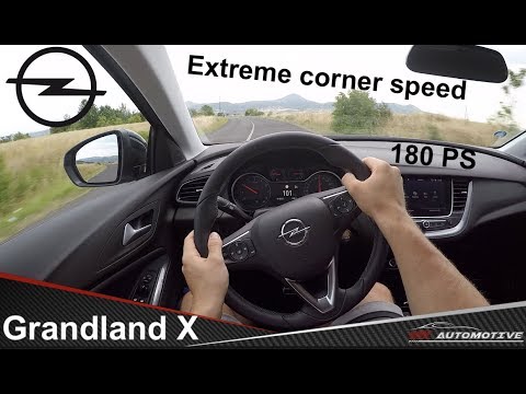 Opel Grandland X 1.6 Turbo 180 POV Test Drive + Acceleration 0 - 200 km/h