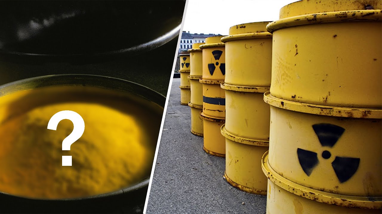 O que tem dentro dos tambores amarelos radioactivos usados em Usinas Nucleares?