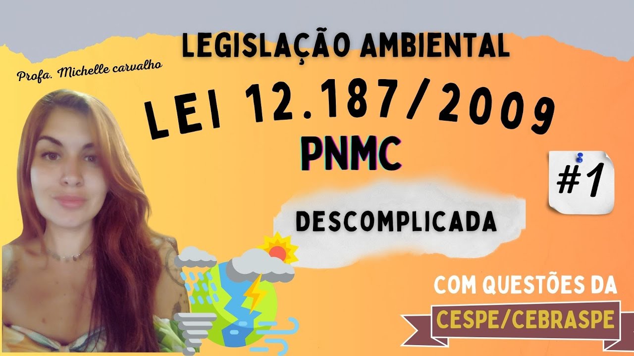 | CEBRASPE/CESPE | LEI nº 12.187/2009- POLÍTICA NACIONAL DE MUDANÇA DO CLIMA (PNMC) -  LEG. AMB.