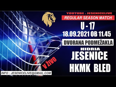 HOKEJ NA LEDU   U17   HD HIDRIA JESENICE - HKMK BLED