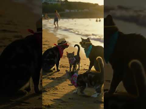 beach a cat-ion